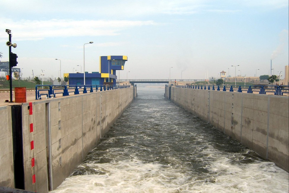 Zefta Navigation Lock - Egypt